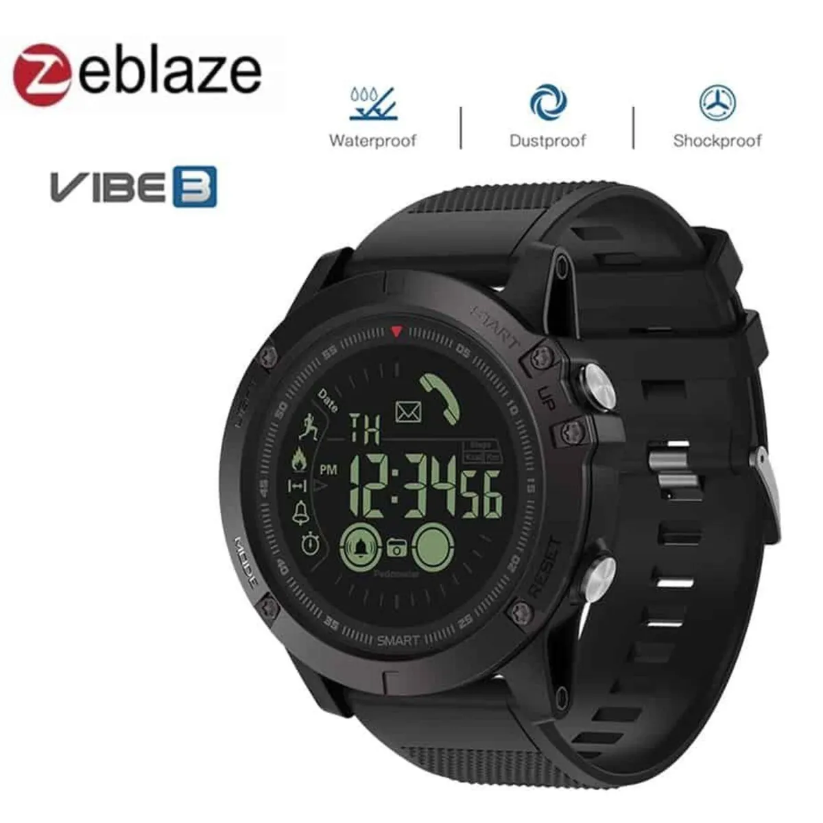 Zeblaze VIBE 3 Sport Military Style Smart Watch - Image 3