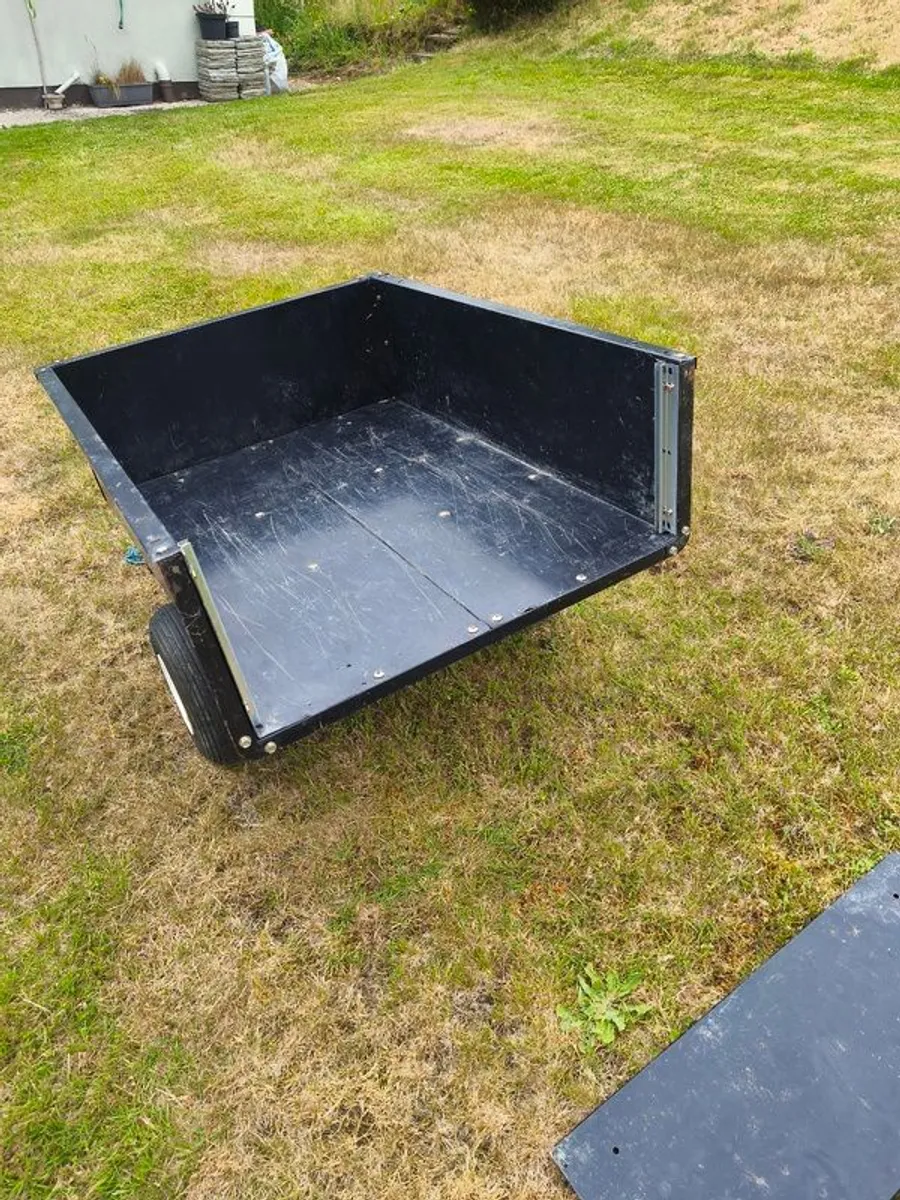 Ride on Mower Tipping Trailer - Image 4