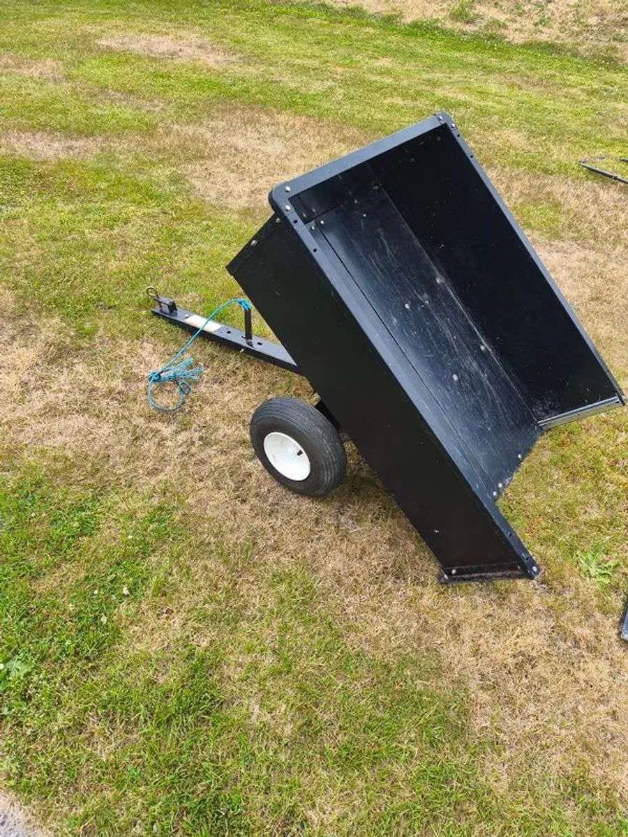 Ride on Mower Tipping Trailer - Image 2
