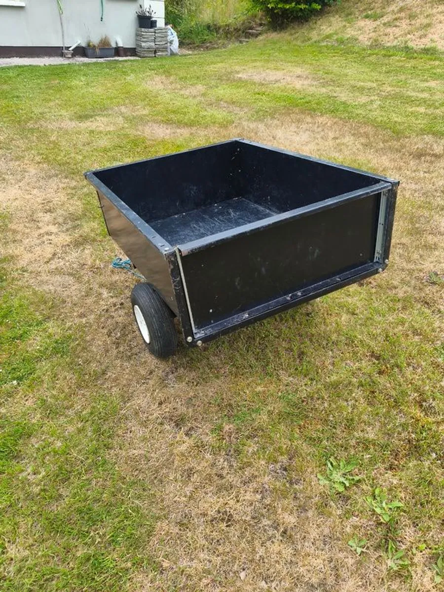 Ride on Mower Tipping Trailer - Image 3