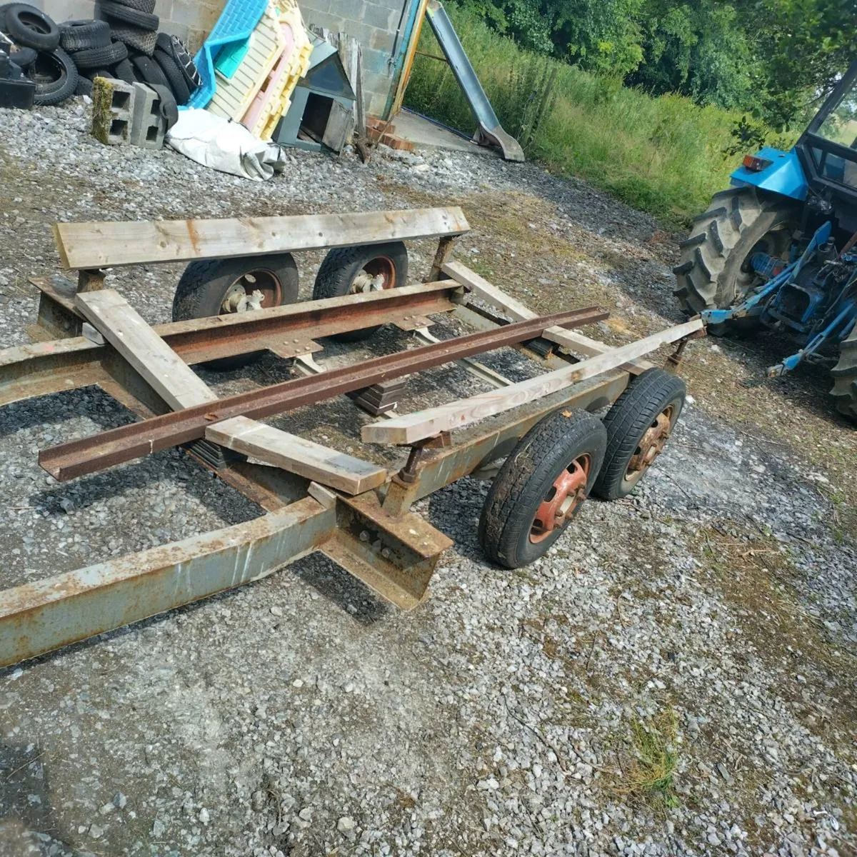Large boat trailer - Image 4