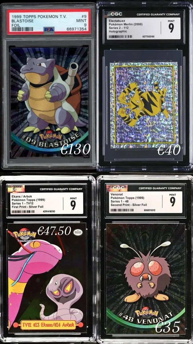PSA Graded Authentic Pokémon Trading Cards - Image 3