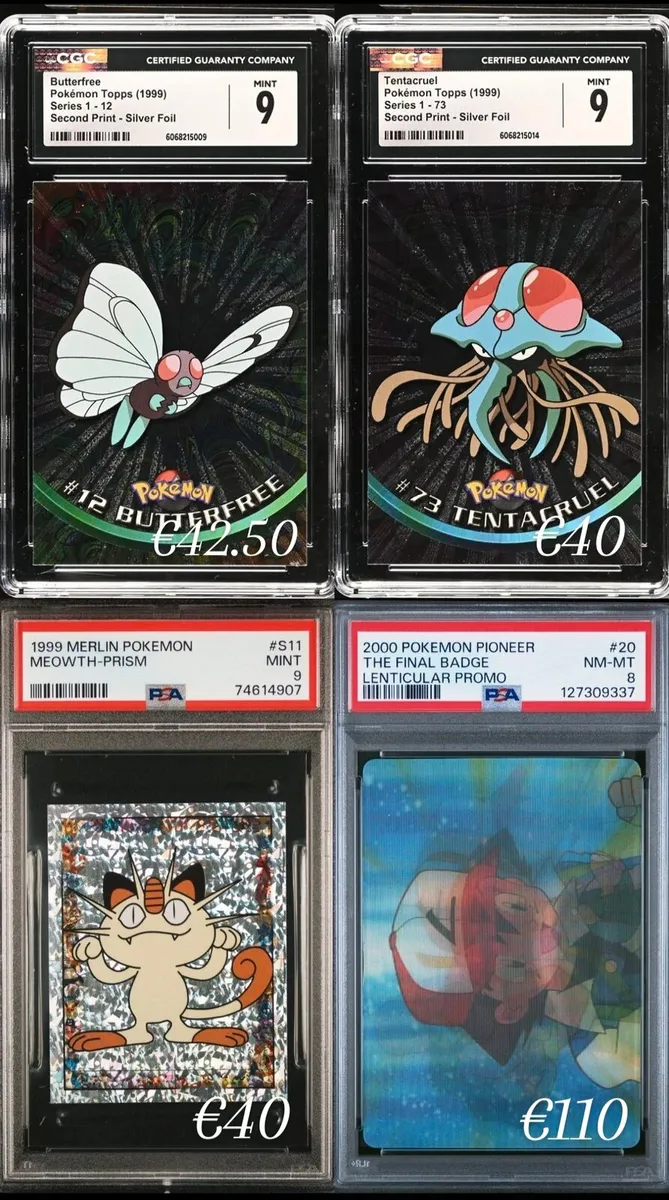 PSA Graded Authentic Pokémon Trading Cards - Image 4