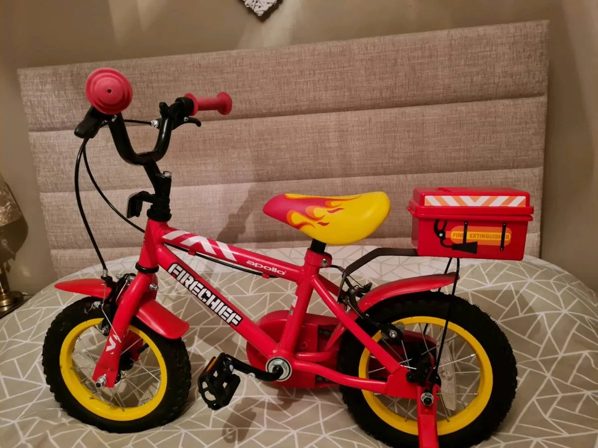Children's fire man bike - Image 2