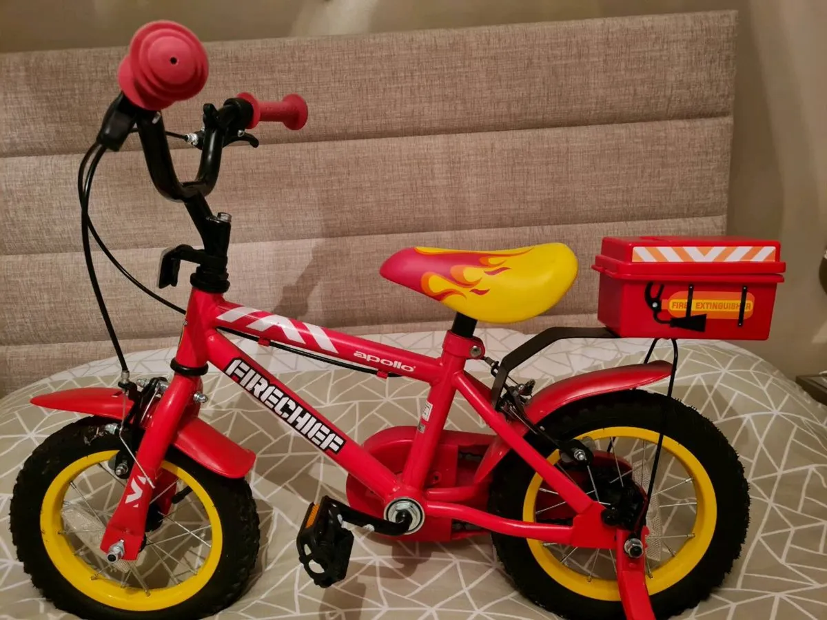 Children's fire man bike - Image 3