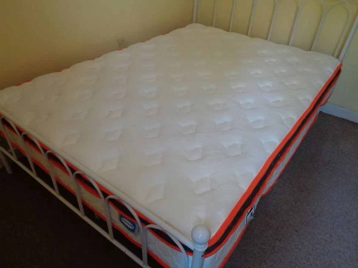 Double Bed and Mattress - Image 2
