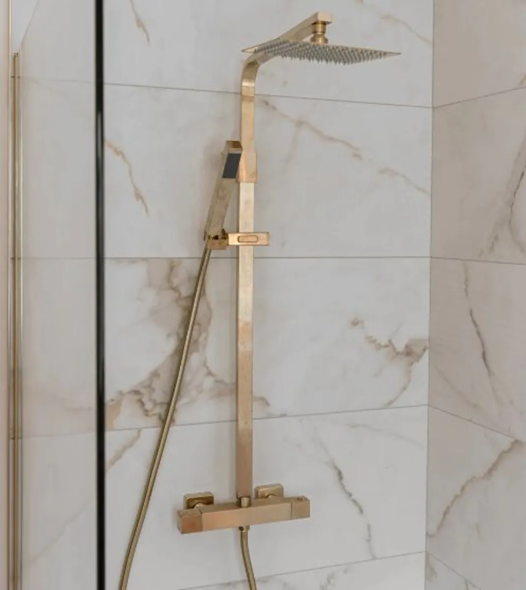 Eliseo Ricci Cube Plus Thermostatic Rain Shower - Image 2