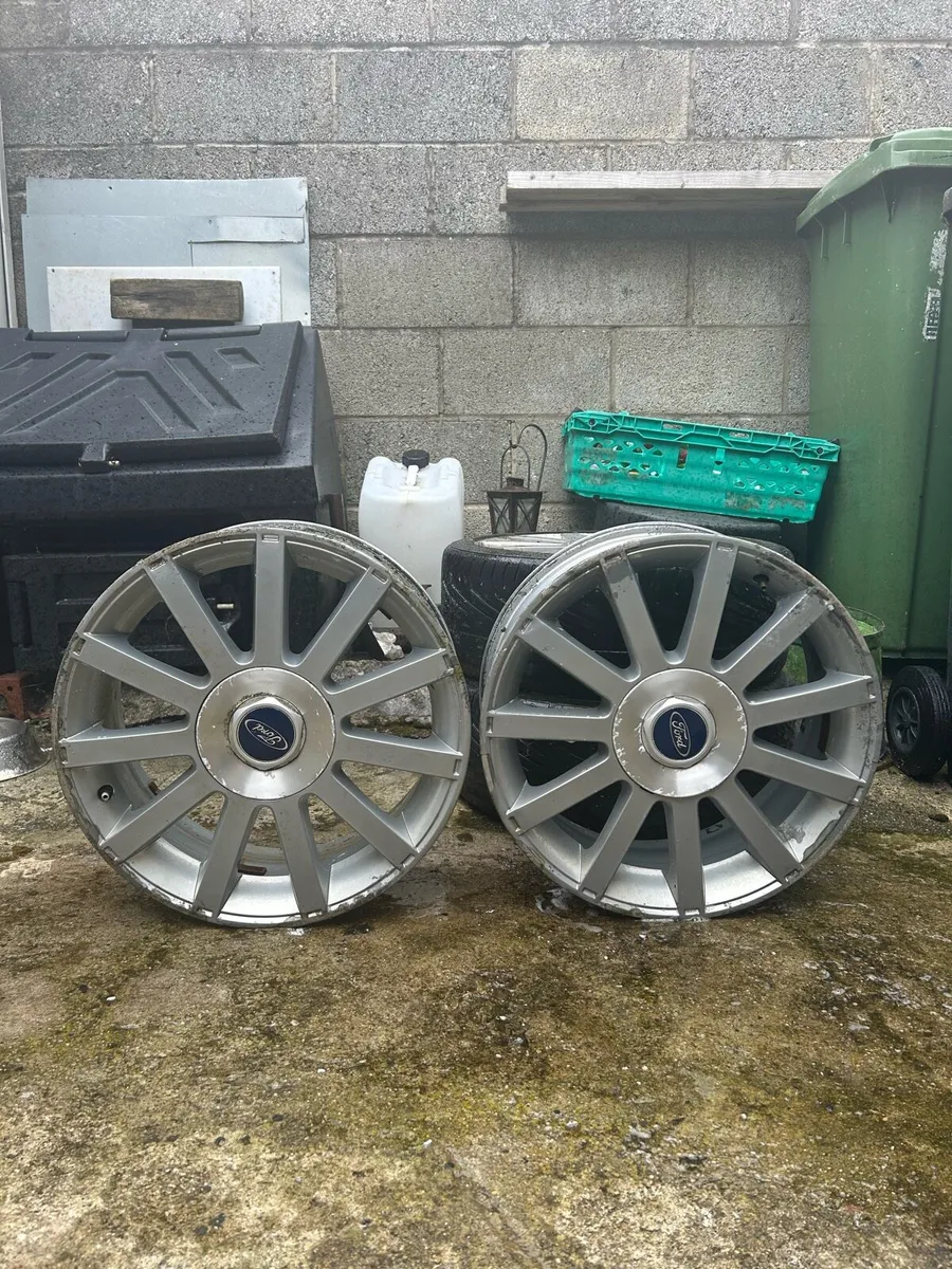 Genuine Ford fiesta MK2 Alloys 4x - Image 1