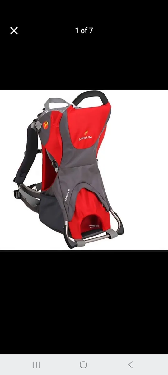 Littlelife Toddler Hiking Carrier - Image 1