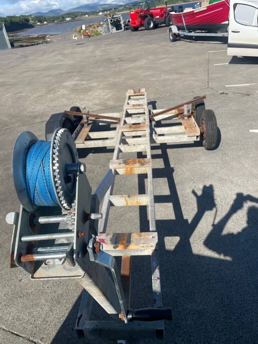 Galvanised boat trailer - Image 2