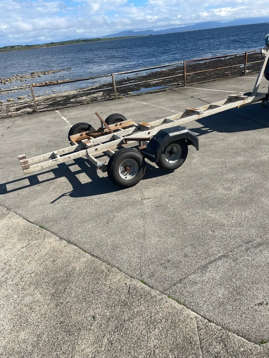 Galvanised boat trailer - Image 3