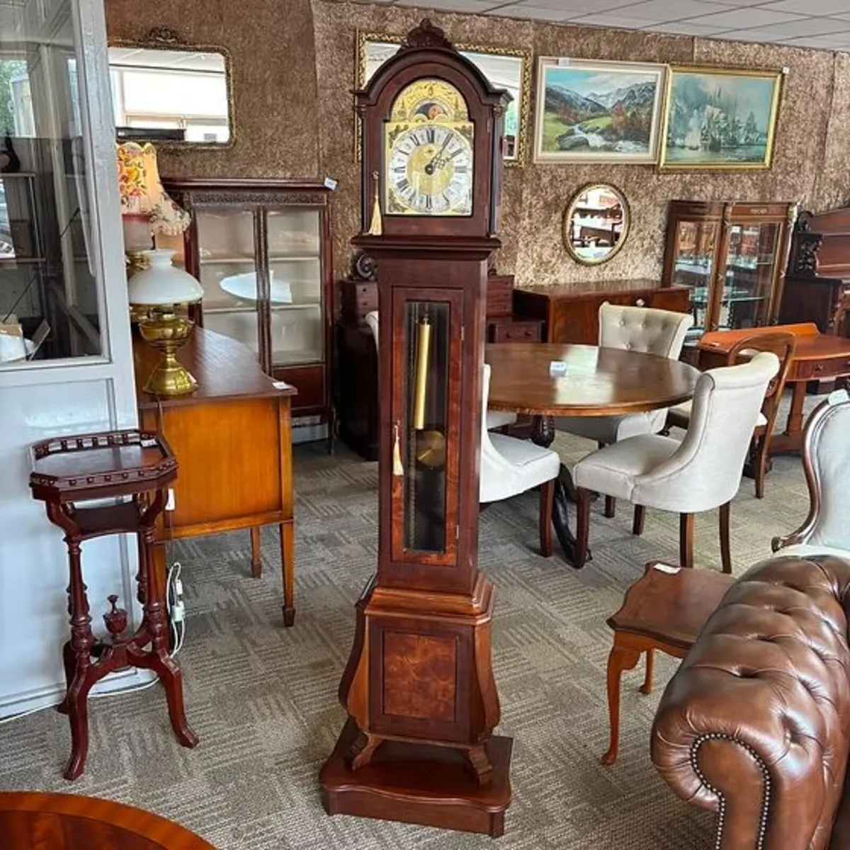 Warmink, Dutch Long Case Clock featuring an elegan - Image 1