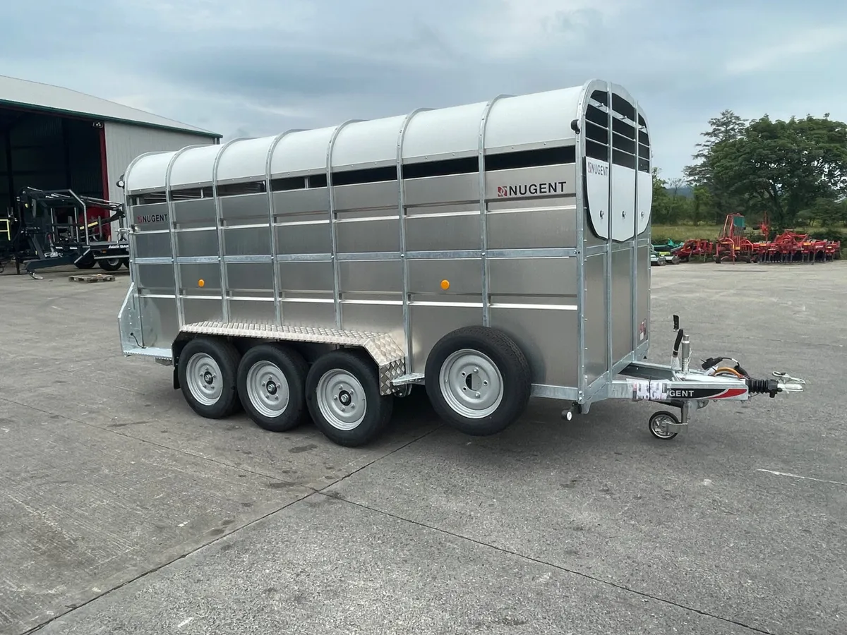 New Nugent 14 x 6 Livestock Trailer - Image 1