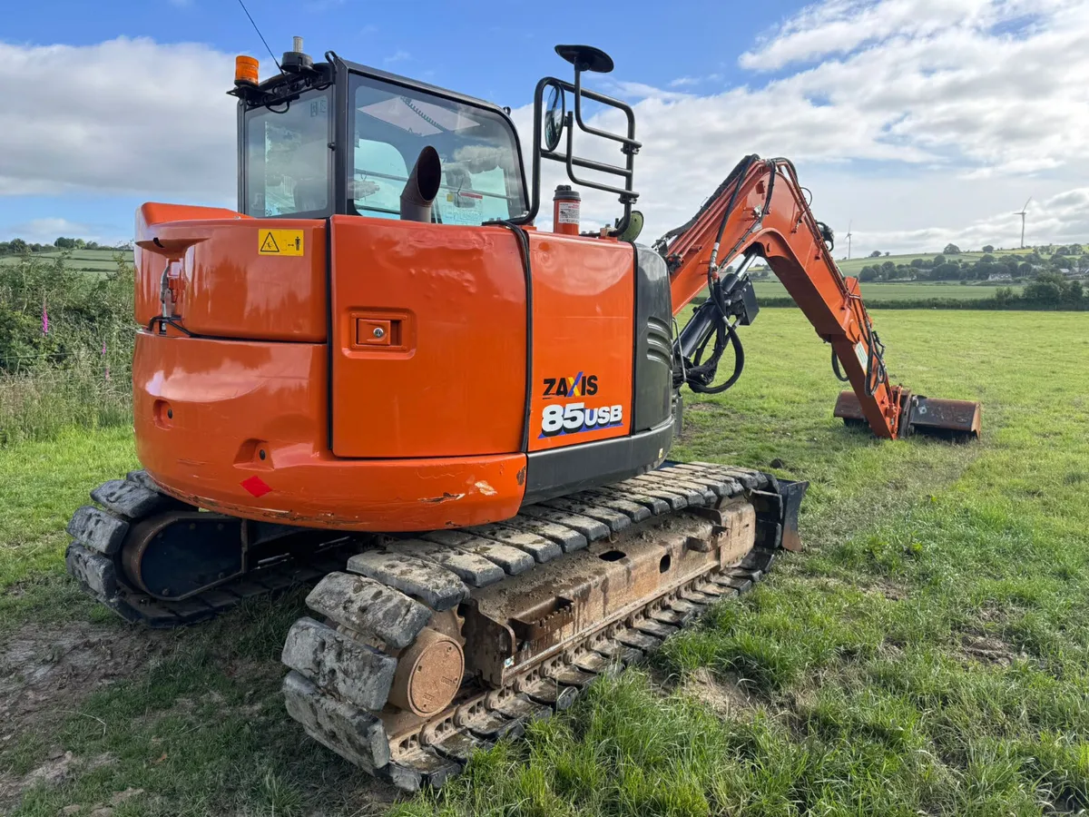 Hitachi Zaxis 85 USB-6 (only 2300hrs) ZX85 ZX 85 - Image 4