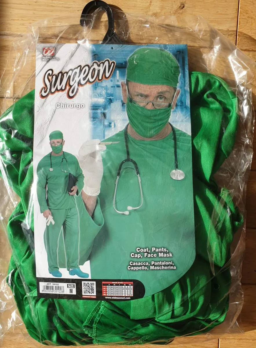 Adult male surgeon costume - Image 1