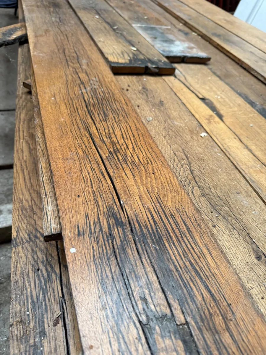 20 meters re sawn old oak. - Image 1