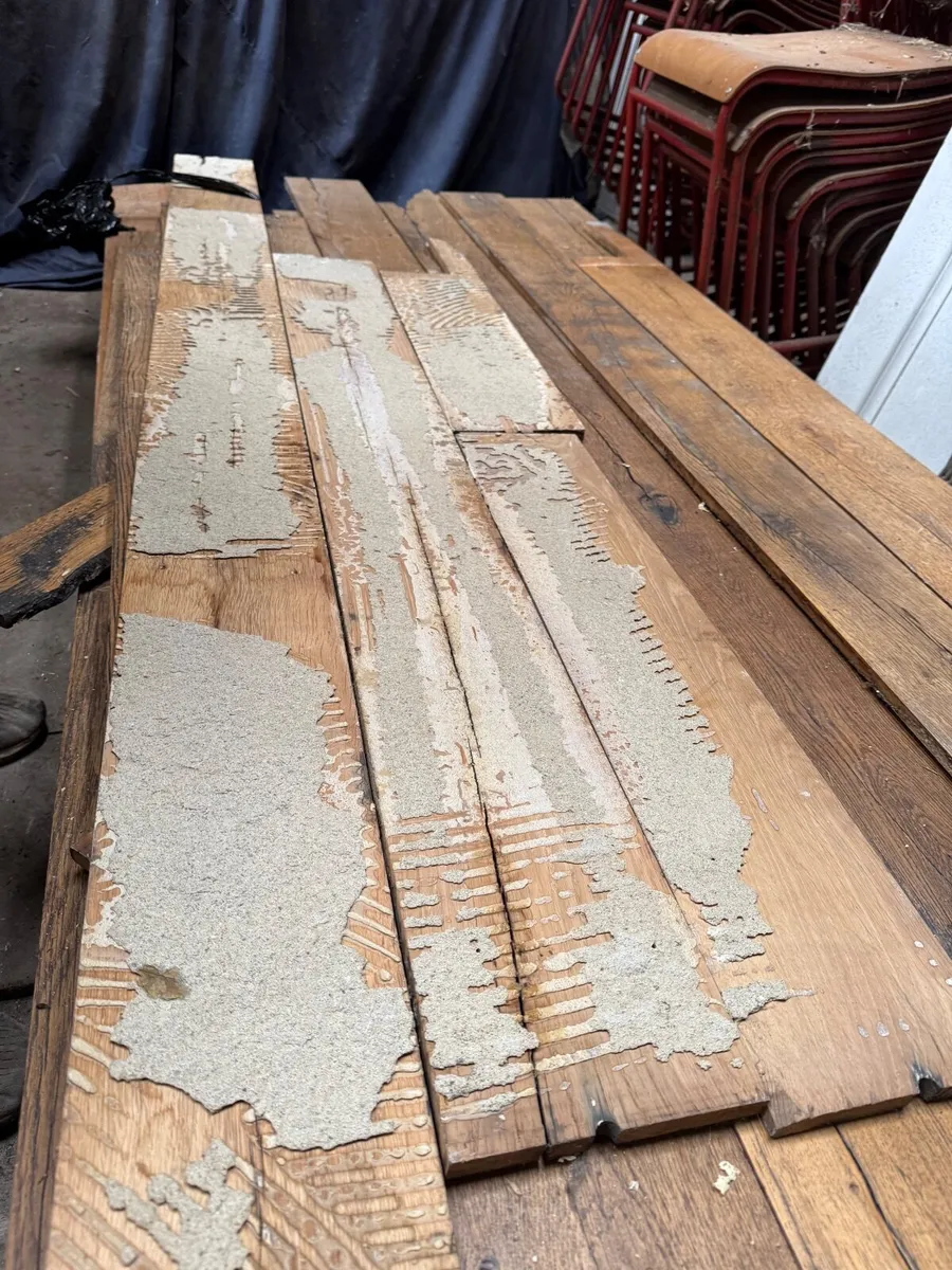 20 meters re sawn old oak. - Image 2