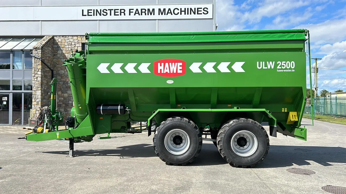 Hawe ulw2500 tandem axel chaser bin - Image 1