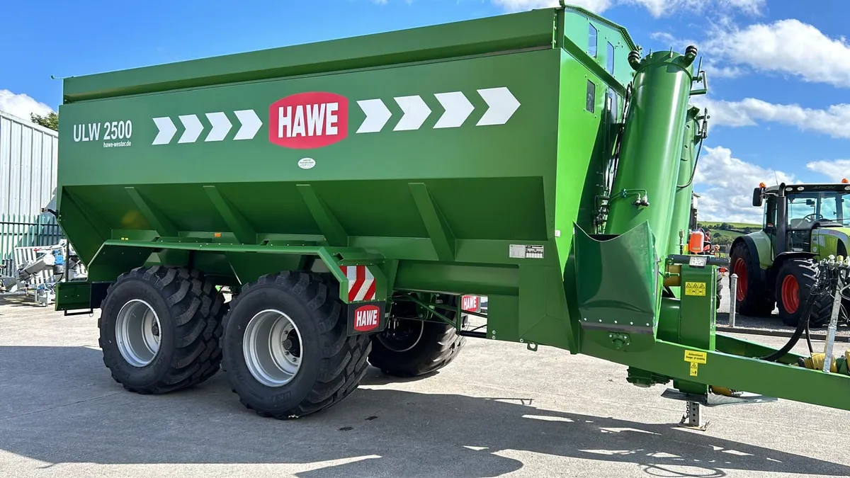 Hawe ulw2500 tandem axel chaser bin - Image 3