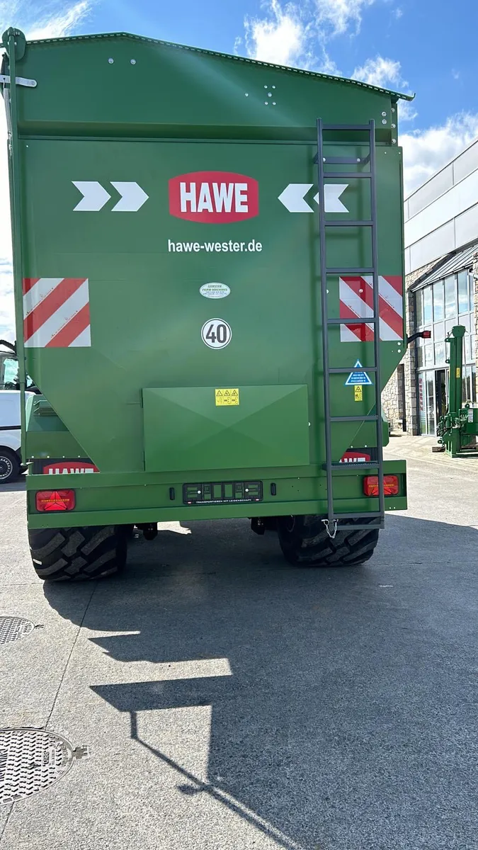 Hawe ulw2500 tandem axel chaser bin - Image 4