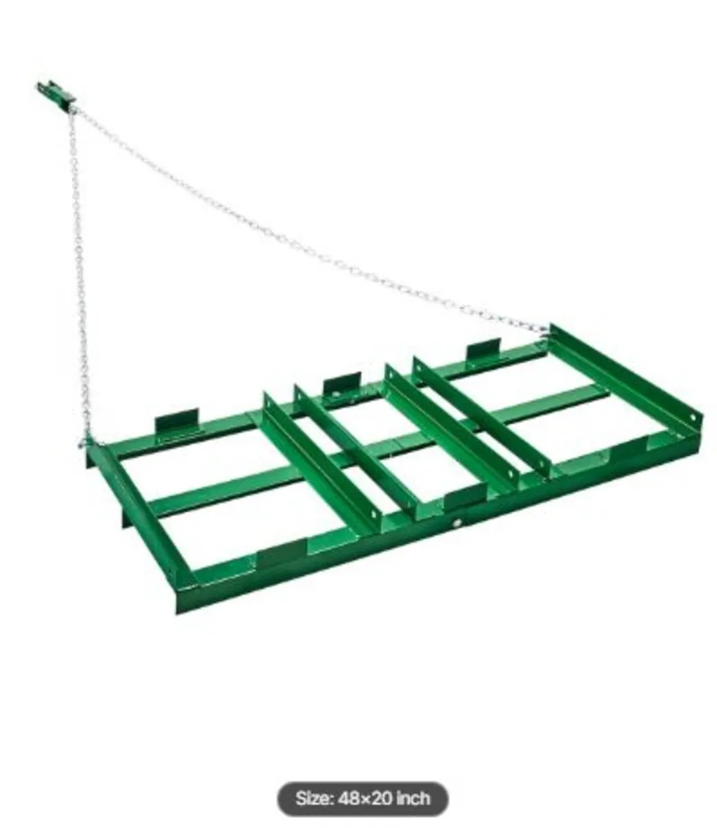 Drag Harrow,4ft Heavy Duty Tow Behind Drag Harrow - Image 1