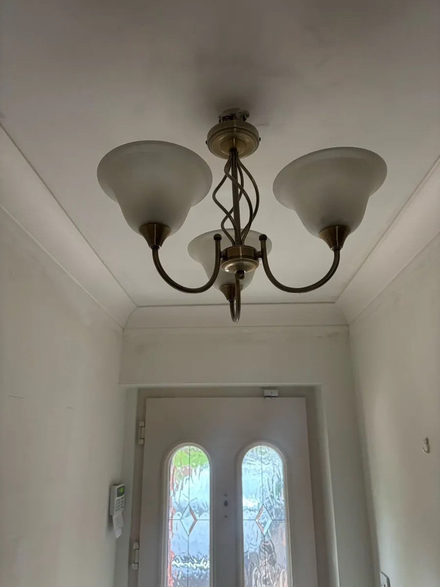 Two perfect condition ceiling lights - Image 1