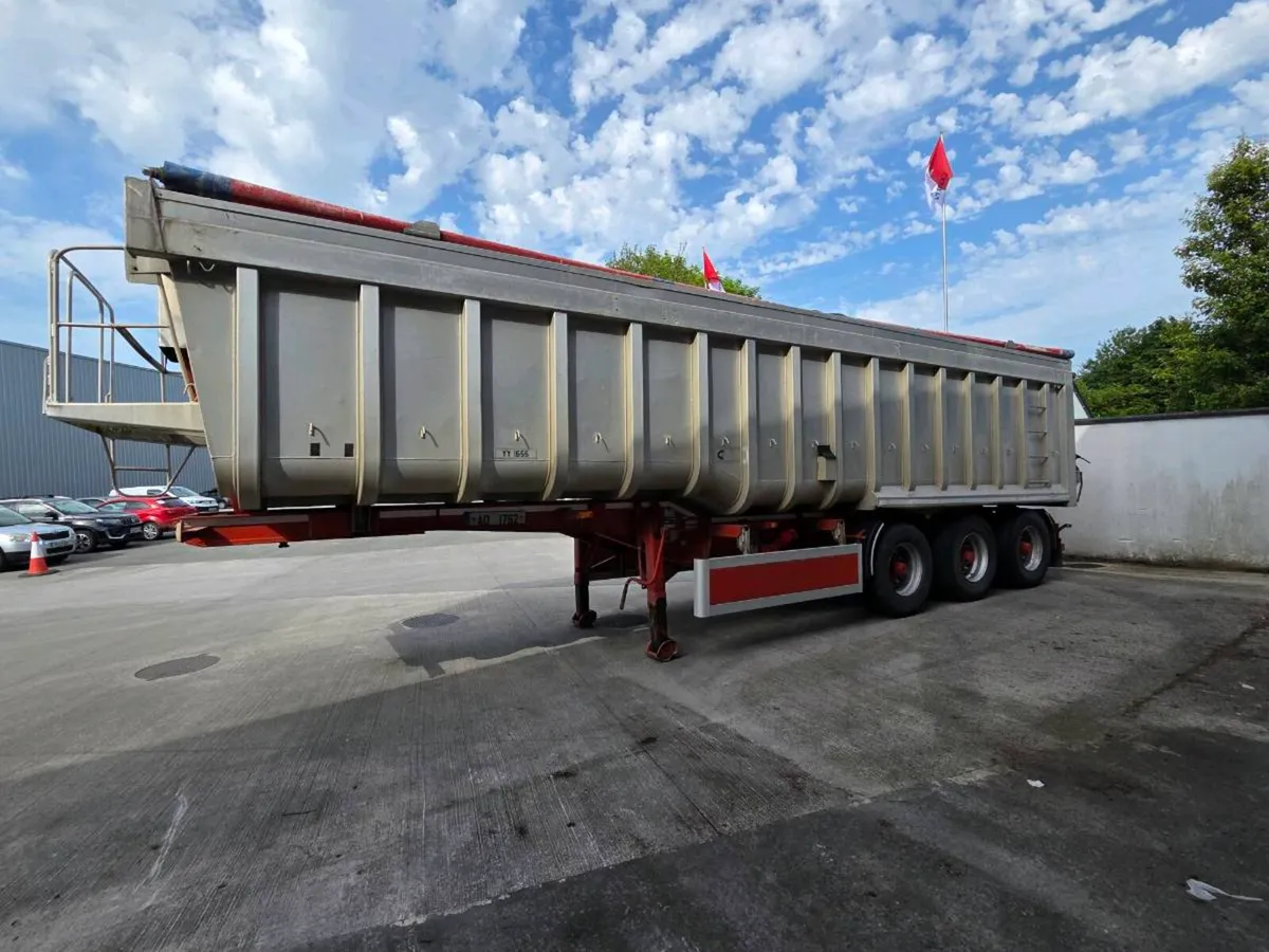 Bulk Alloy Tipping Trailer - Image 2