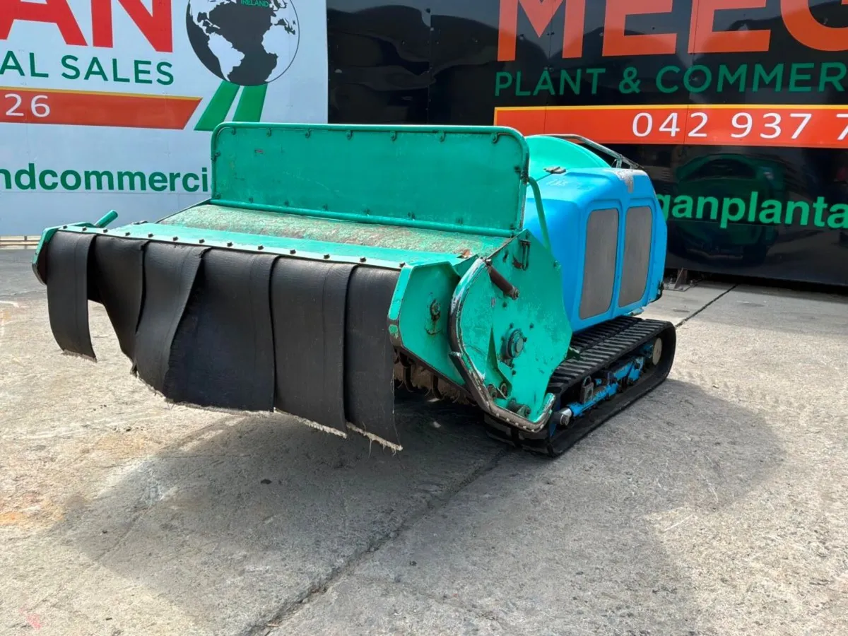 Mitsubishi Hm1560 tracked flail mower.......583. - Image 3