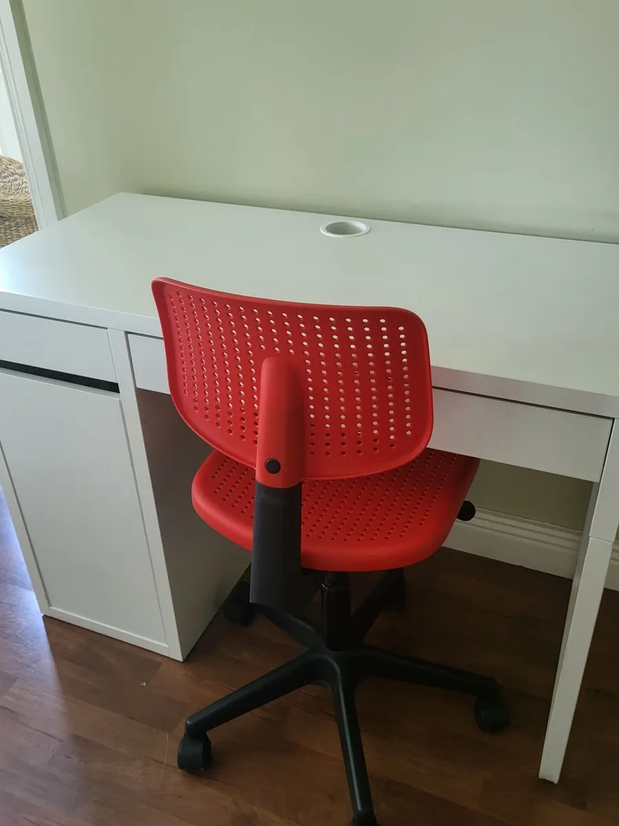Free Ikea Desk and Chair - Image 1