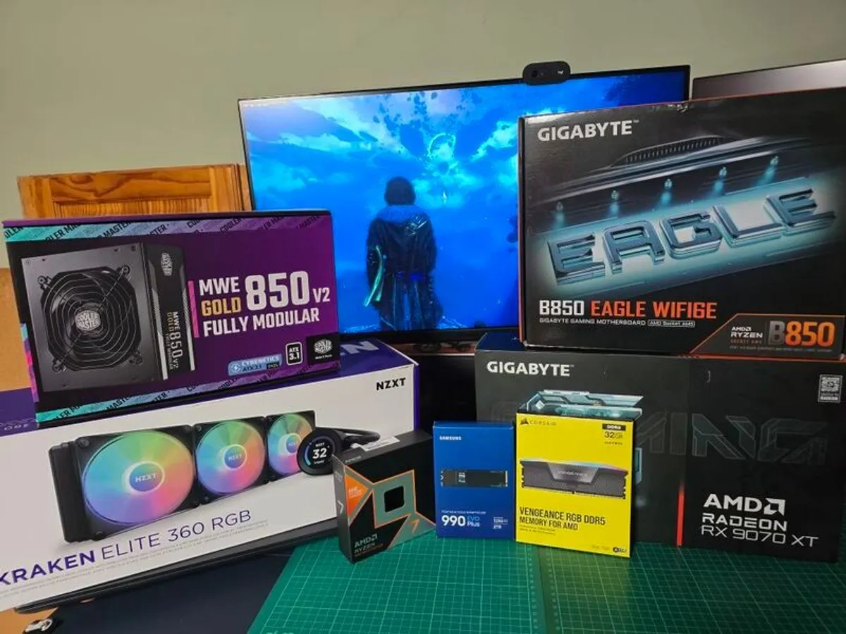 9800x3d 9070xt Gaming PC - Image 3