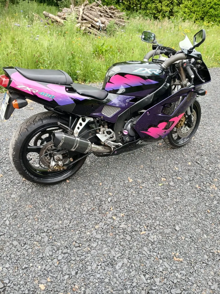 Kawasaki ZXR 400 L Rare Bike 1993 - Image 3