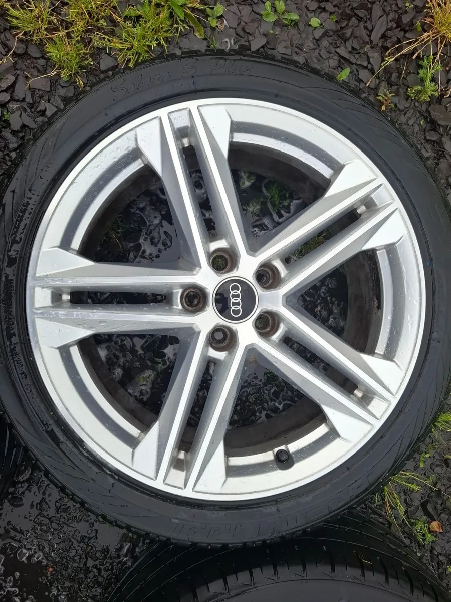 19" Genuine Audi S Line Alloys with tyres - Image 3