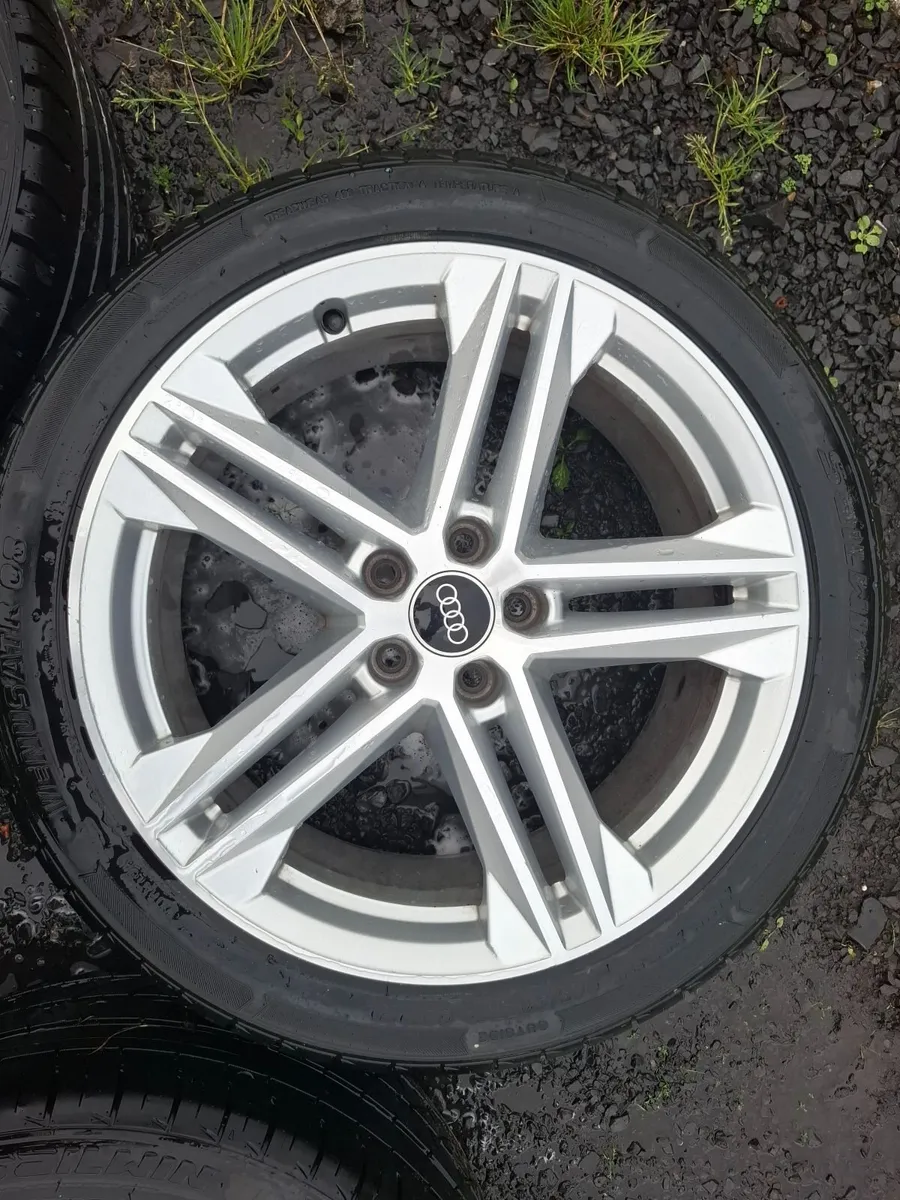 19" Genuine Audi S Line Alloys with tyres - Image 4
