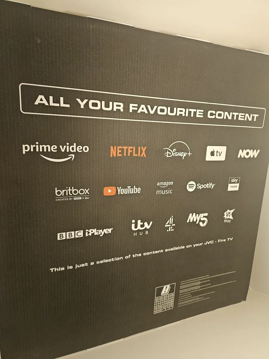 JVC 50" Fire Smart TV - Image 2
