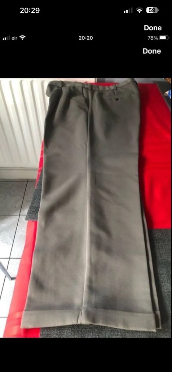 Mens trousers W38”x L30”€10 - Image 1