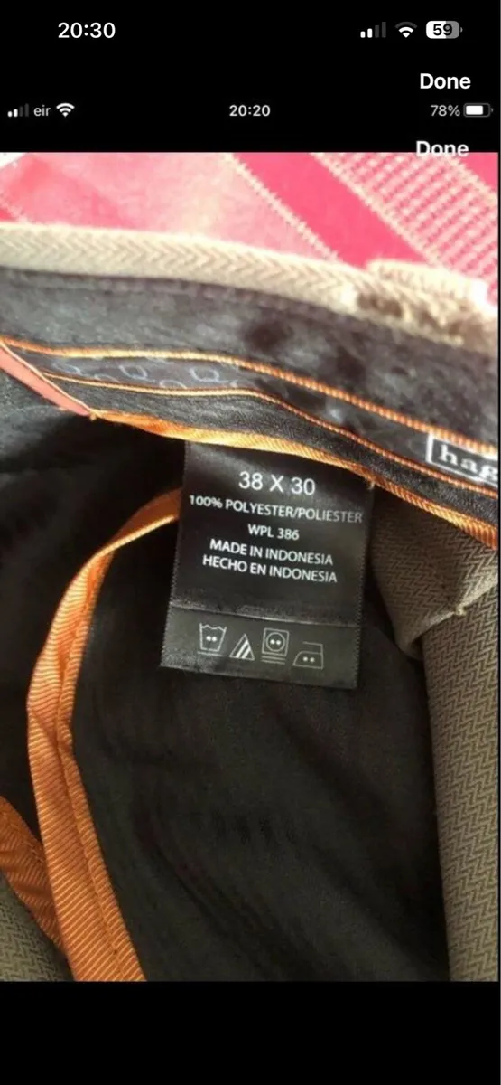 Mens trousers W38”x L30”€10 - Image 4