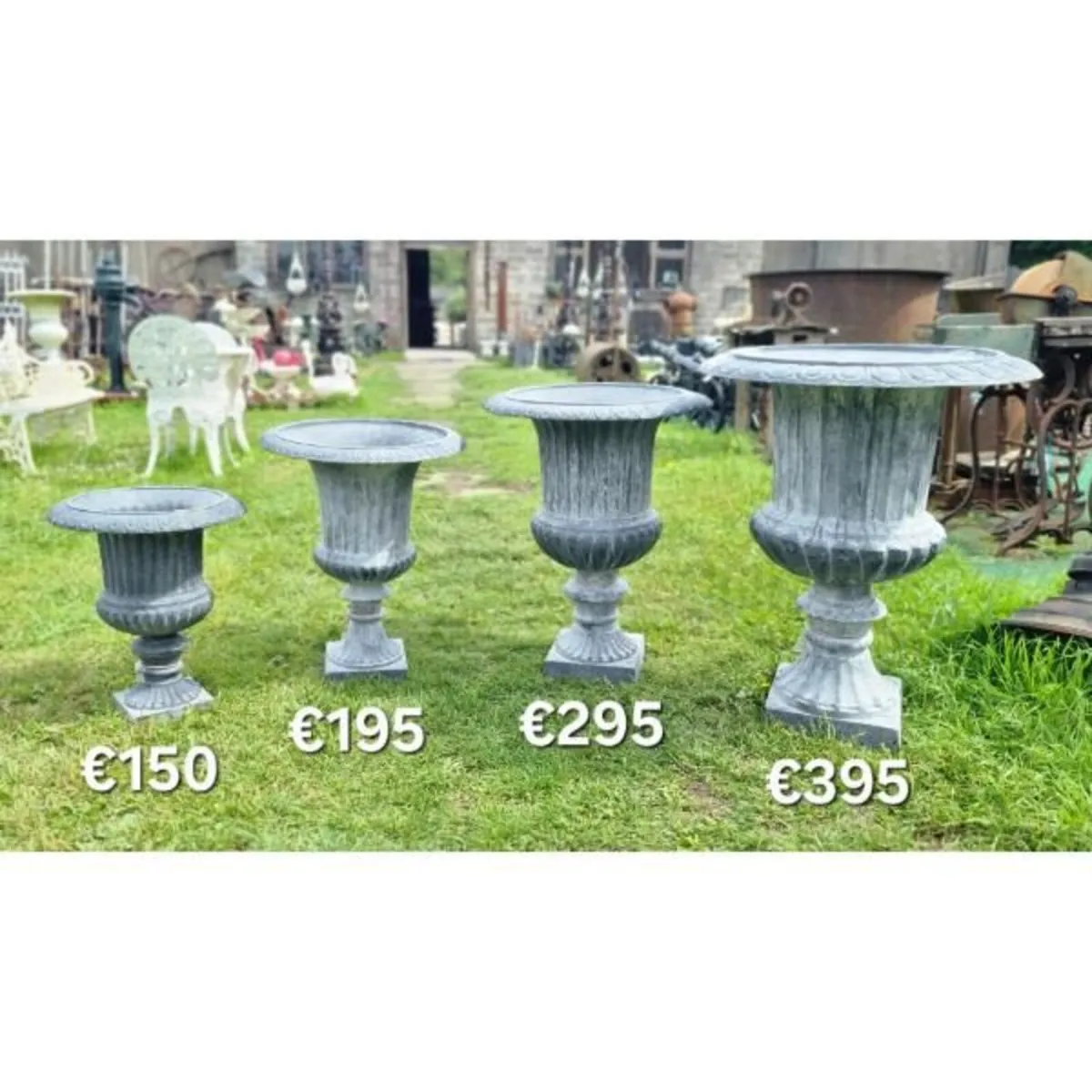 Urn Cast Iron CH R 339D - Image 2