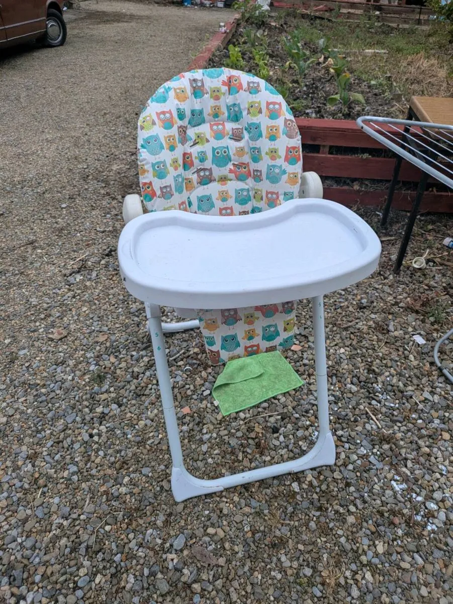 FREE. Cot and Baby Highchair - Image 2