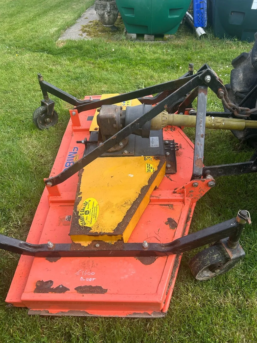 Iseki Ts 2205 & finishing mower - Image 3
