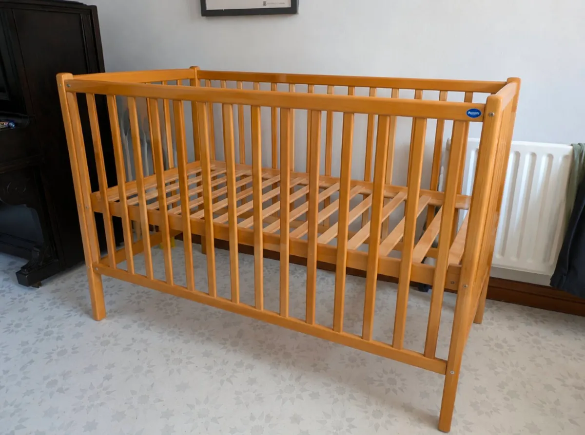 FREE. Cot and Baby Highchair - Image 1