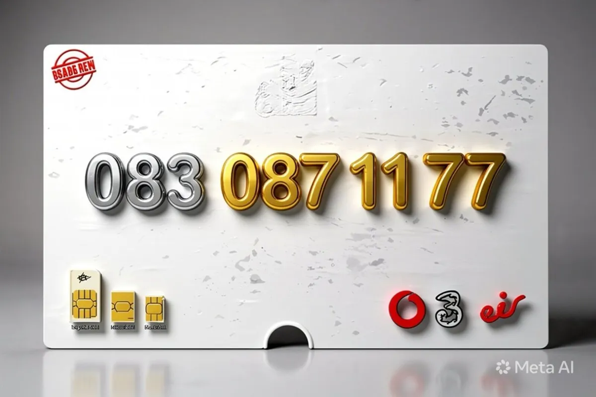 Vip, Gold, Platinum, Easy Mobile Number sim  11 77