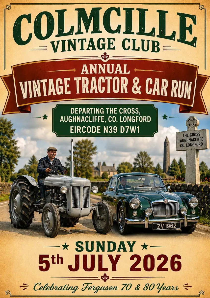 Vintage Tractor and Car Run - Image 1