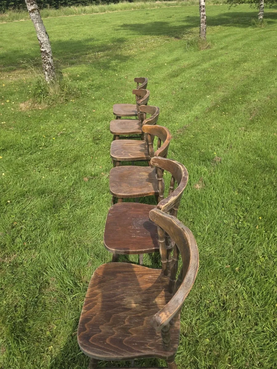 Old wooden chairs - Image 2