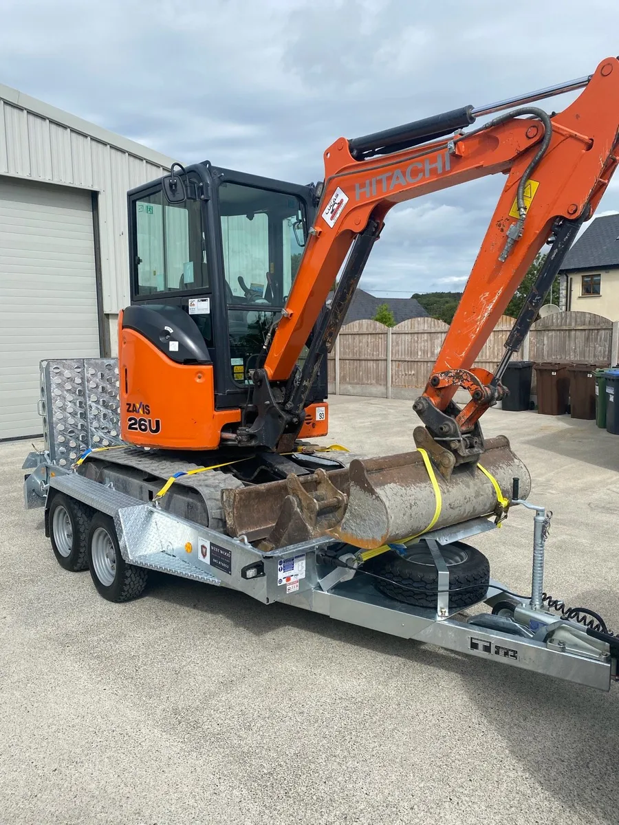 3T Mini Digger Hire - Image 2