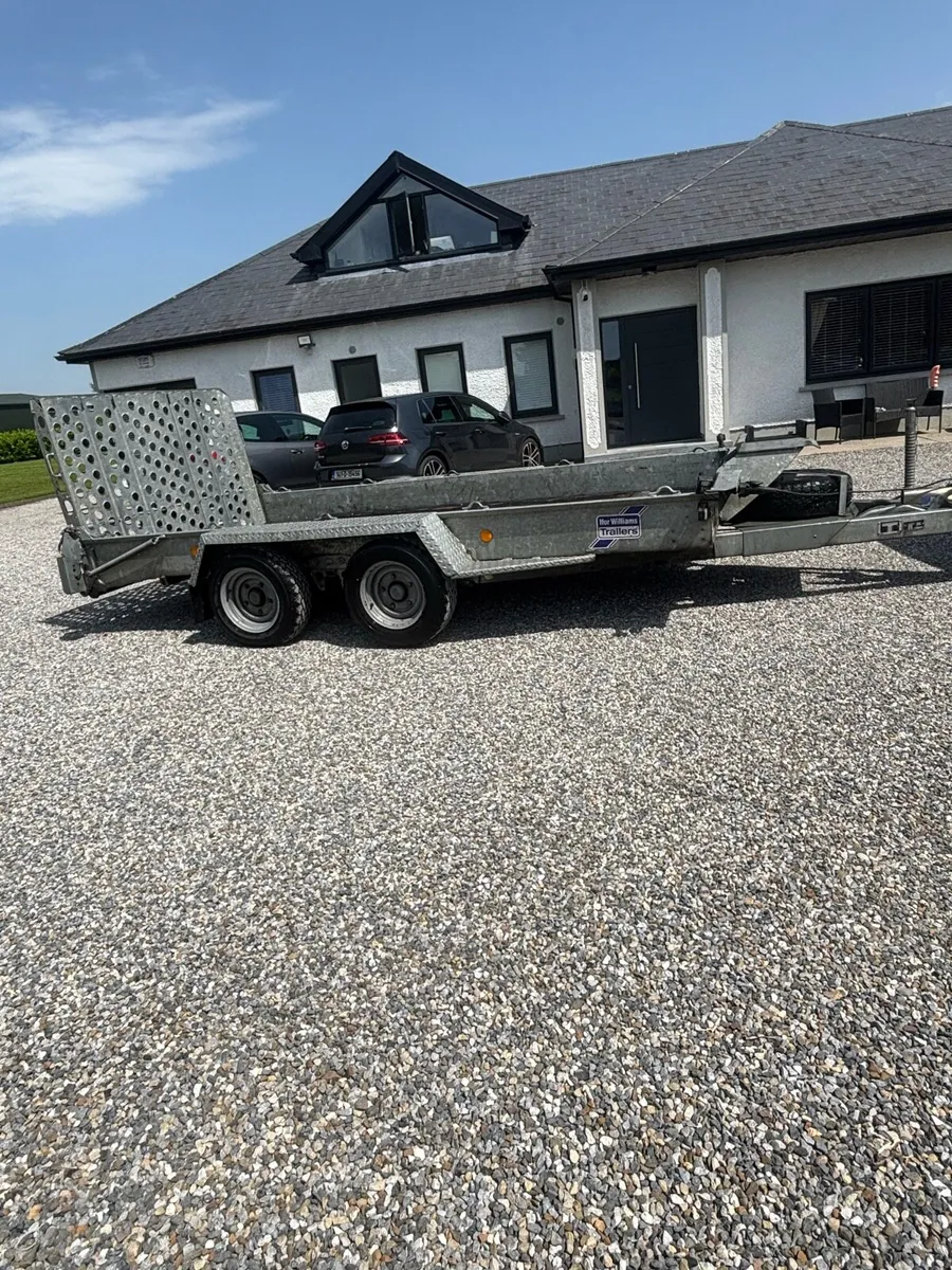2020 Ivor Williams plant traile 12 x 6 - Image 1