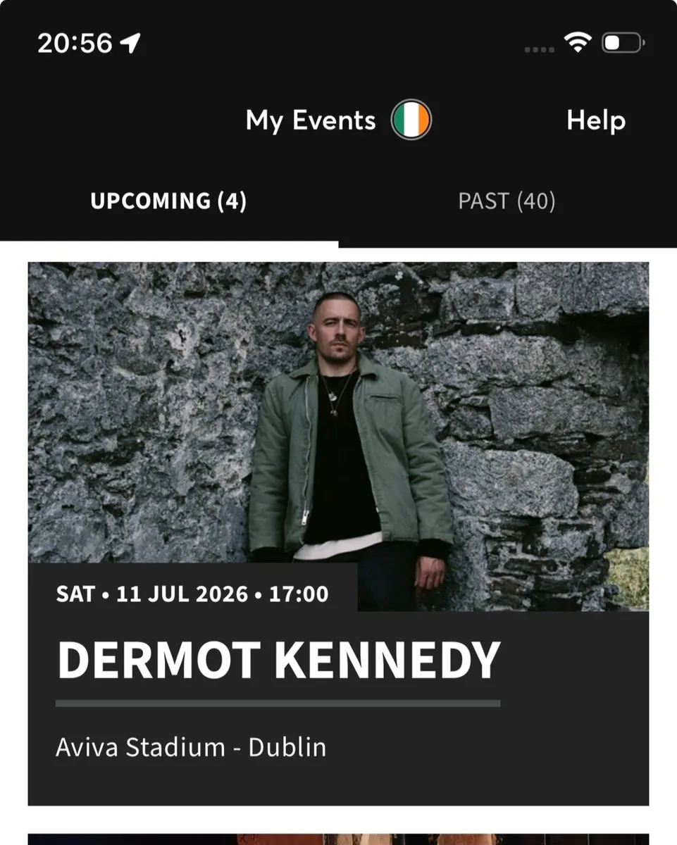Dermot Kennedy 2 Tickets Saturday 11th July - Image 1