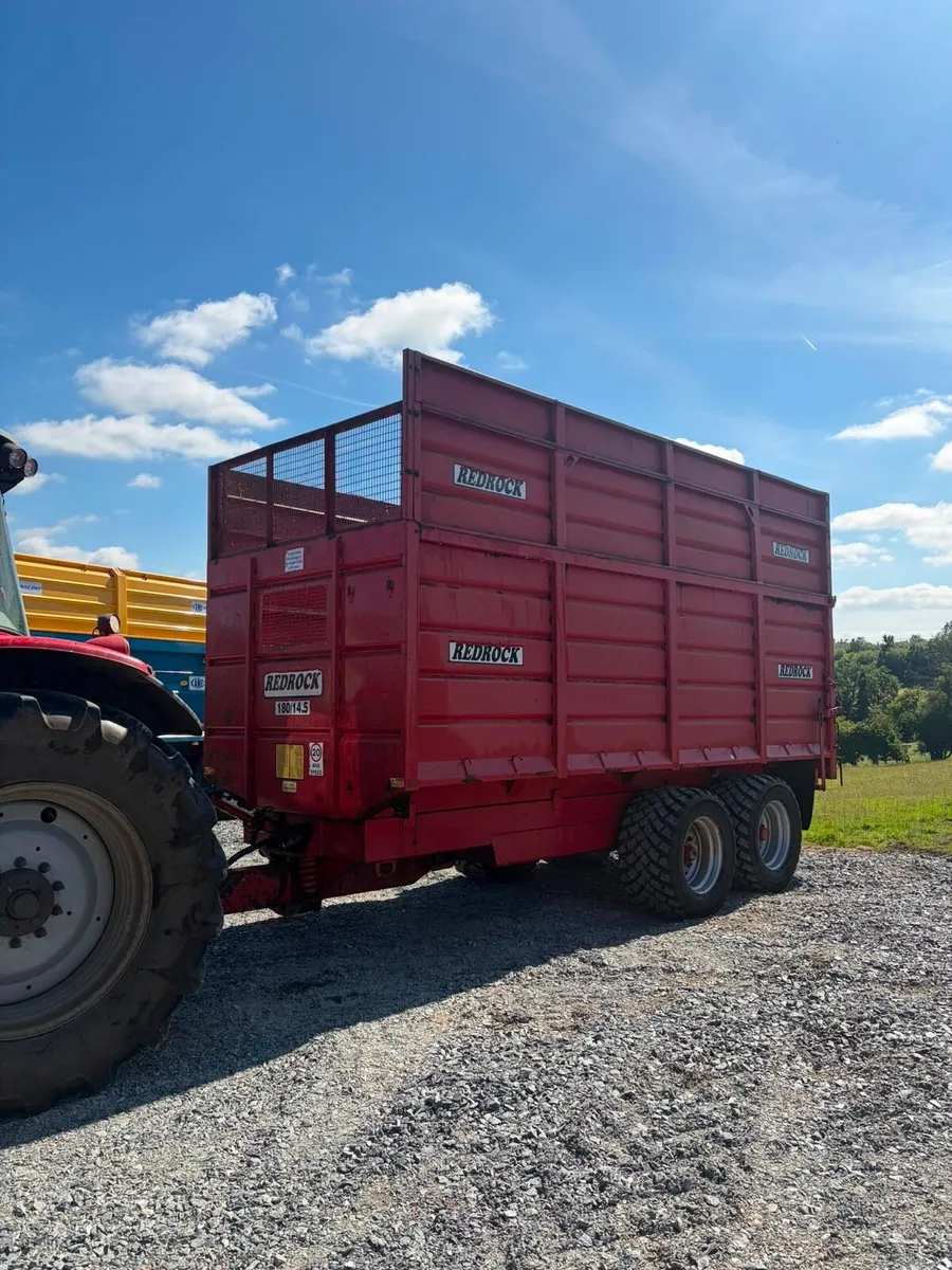 Redrock 14t silage trailer - Image 1