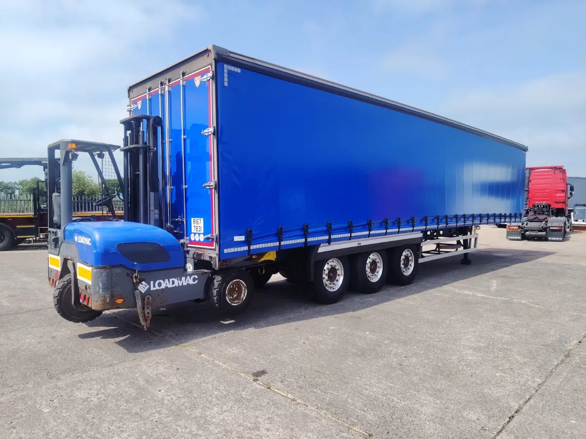2020 Tiger Curtainsider trailer Moffet brackets - Image 1