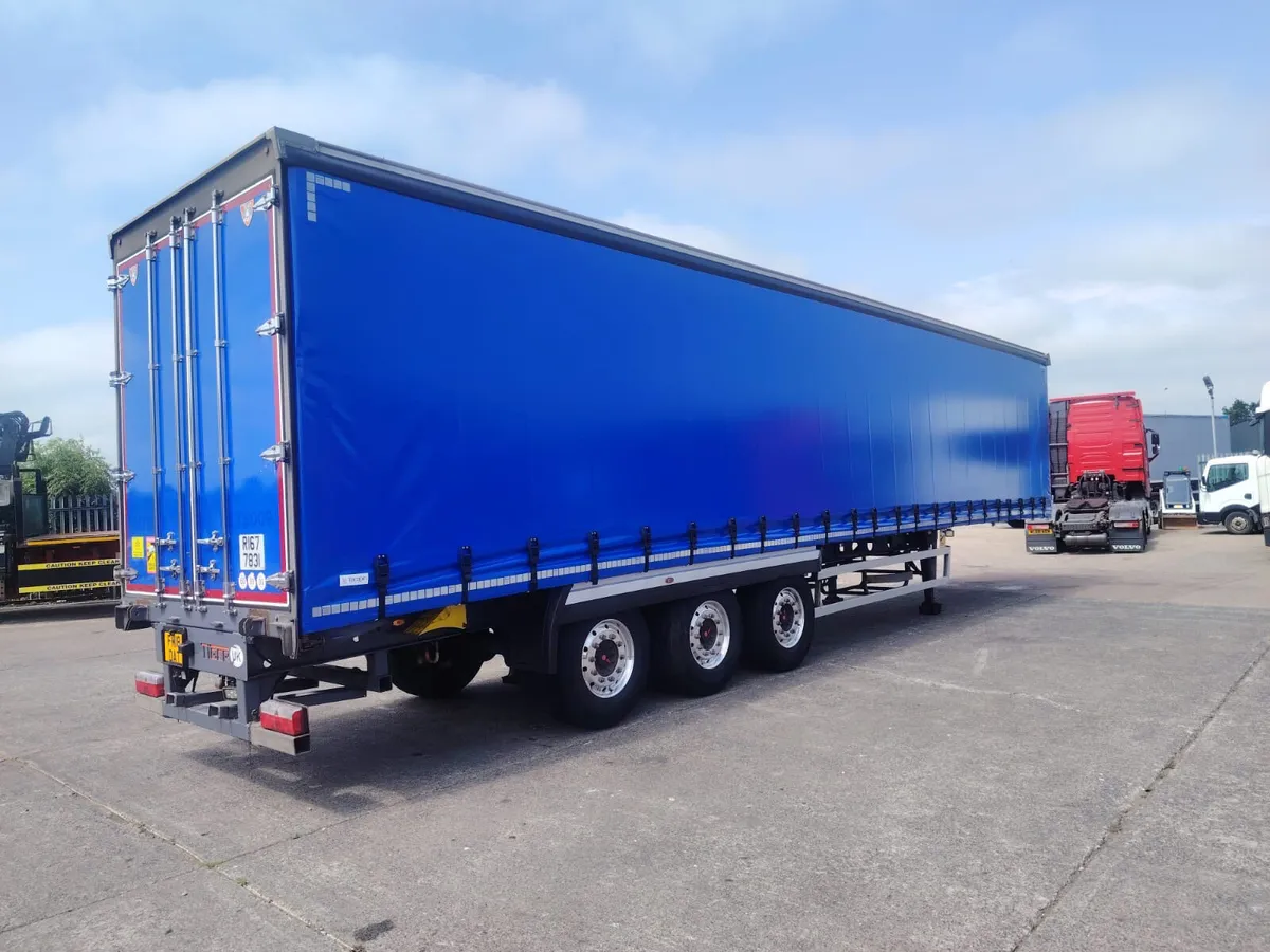2020 Tiger Curtainsider trailer Moffet brackets - Image 2