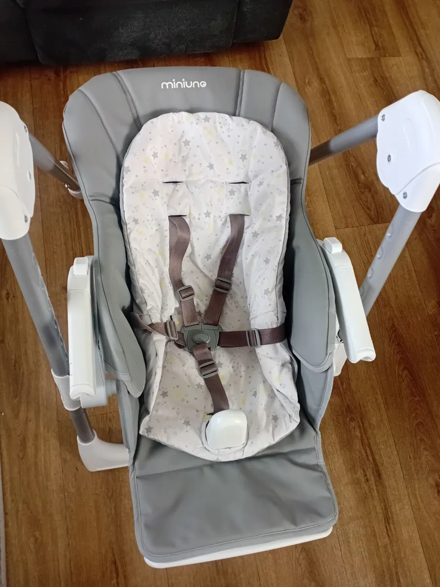Miniuno Yumo Plus2 2-in-1 Highchair - MiniStars - Image 3